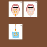 Broshin Raspador Lengua Limpiador Lengua Plástico Higiene Bucal Cuidado Bucal Dientes 