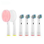 Broshin Pack de 2 Cabezales de Limpieza Facial Recambios Cepillos Dientes Precision Clean Compatibles con Cepillos OralB