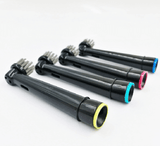 Broshin Recambios Cabezales Cepillos Eléctricos Plástico Negros Compatibles Oral B