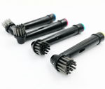 Broshin Recambios Cabezales Cepillos Eléctricos Plástico Negros Compatibles Oral B